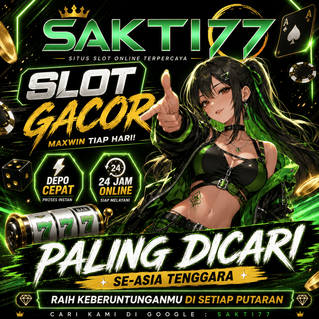 SLOT777 : Login Slot Online Gacor Toto Resmi Terima JP Mudah Situs Sakti77